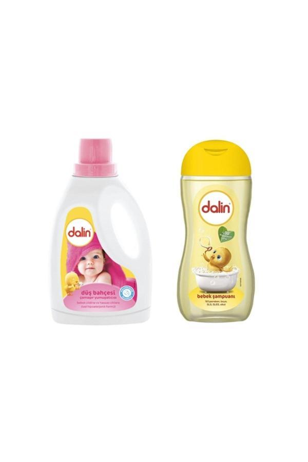 Dalin Yumuşatıcı Düş Bahçesi 1500 Ml + Bebek Şampuanı Klasik 200 Ml - Image 1