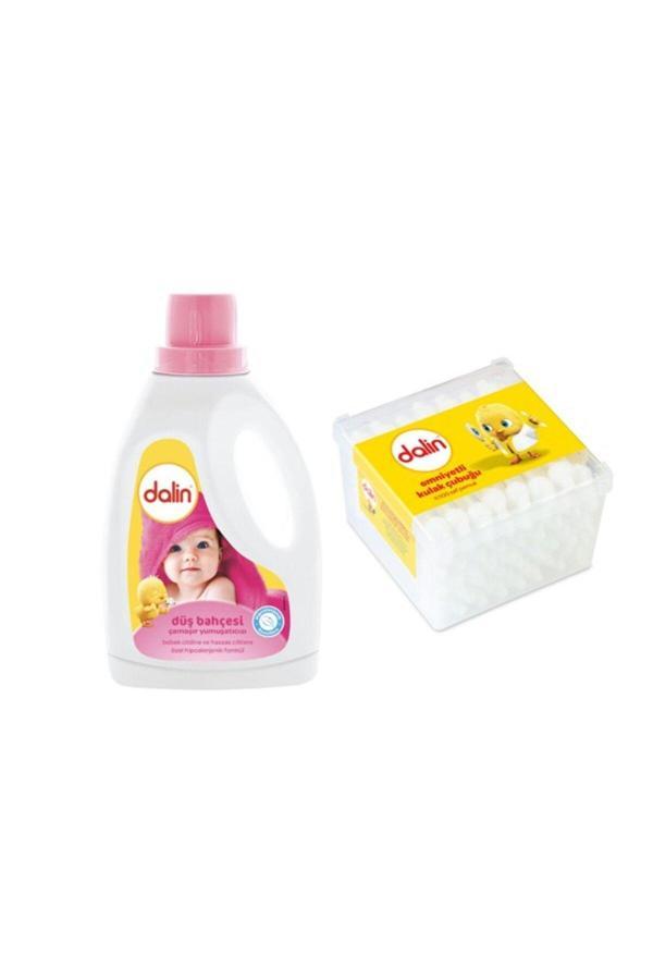 Dalin Yumuşatıcı Düş Bahçesi 1500 Ml + Dalin Emniyetli Kulak Çubuğu 56 Adet - Image 1