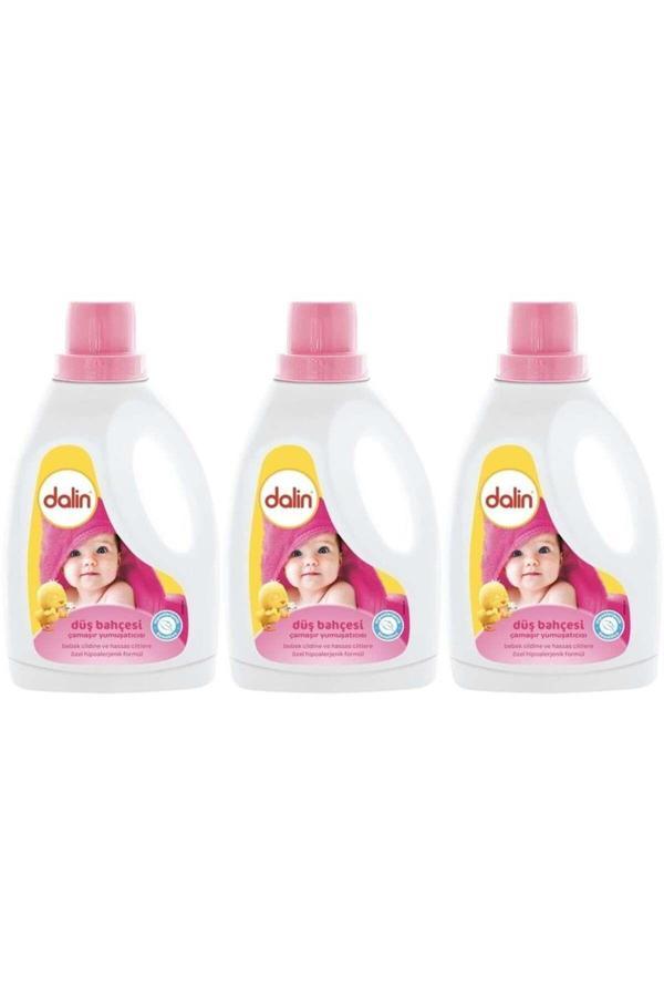 Dalin Sıvı Çamaşır Yumuşatıcısı Düş Bahçesi 1500Ml. Üçlü Set - Image 1