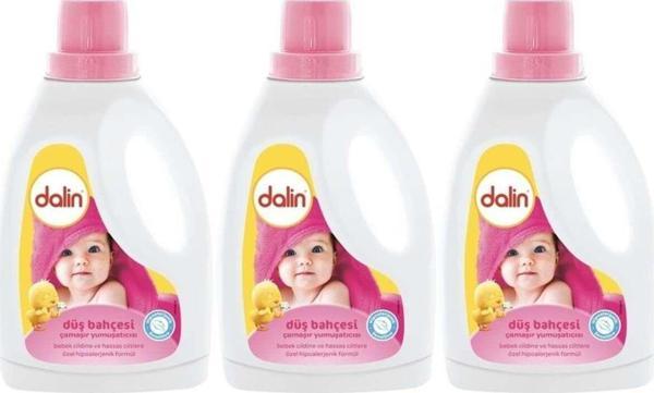 Dalin Sıvı Çamaşır Yumuşatıcısı Düş Bahçesi 1500Ml. Üçlü Set - Image 1