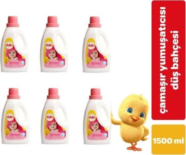 Dalin Çamaşır Yumuşatıcısı Düş Bahçesi 1500 Ml X 6 Adet - Image 1