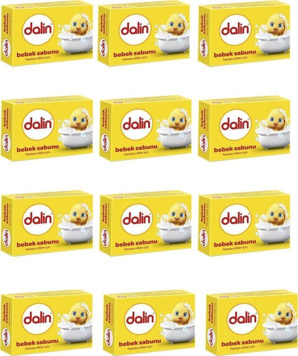 Dalin Bebek Sabunu Yeni Formül 100 Gr 12 Adet - Image 1