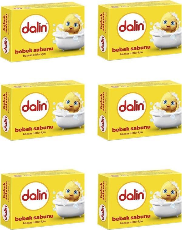 Dalin Bebek Sabunu Yeni Formül 100 Gr*6 Adet - Image 1