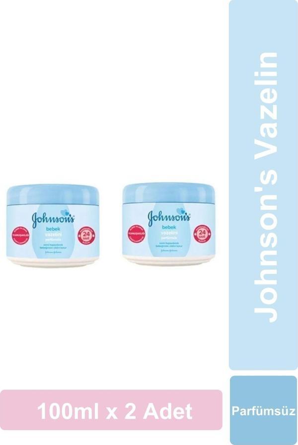 Johnson'S Baby Vazelin Parfümsüz 100 Ml X (2 Adet) - Image 1