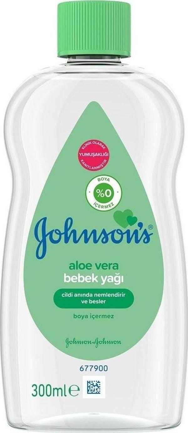 Johnson'S Bebek Bakım Yağı Aloavera 300 Ml - Image 1
