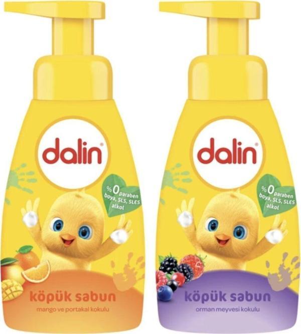 Dalin Köpük El Sabunu Orman Meyveli 200 Ml Ve Mango Ve Portakal Kokulu Köpük Sabun 200 Ml - Image 1