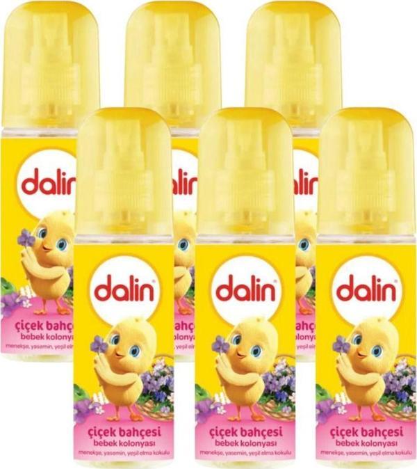 Dalin Sprey Bebek Kolonyası Çiçek Bahçesi 150 Ml * 6 Adet - Image 1
