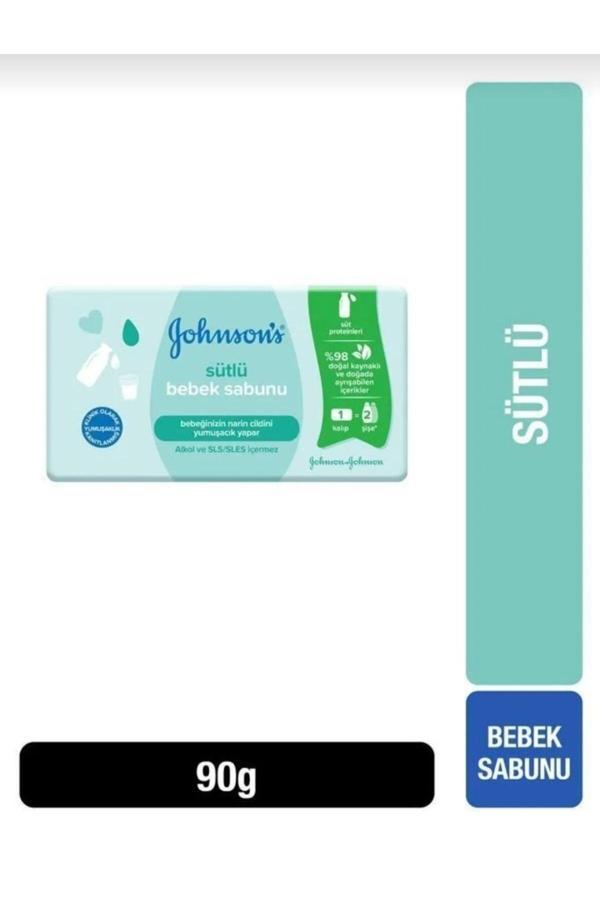 Johnson'S Bebek Sabunu Sütlü 90 Gr 5 Adet - Image 1