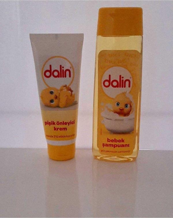 Dalin Şampuan 200 Ml + Pişik Önleyici Krem / 100 M - Image 1