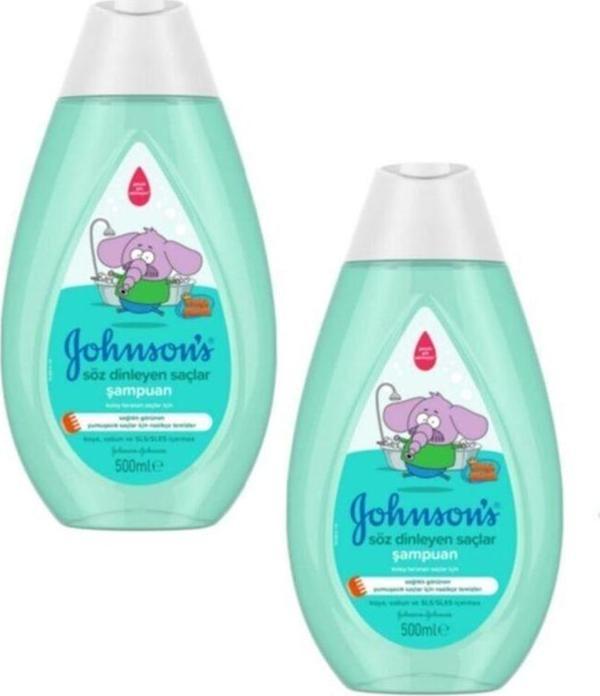 Johnson'S Bebek Şampuanı - Kral Şakir 500 Ml 2 Adet - Image 1