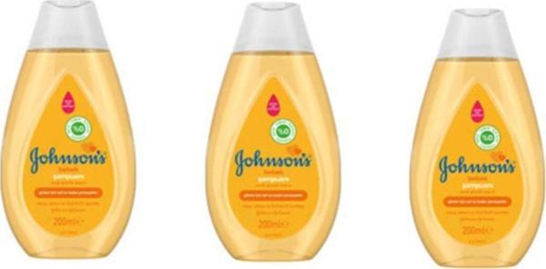 Johnson'S Bebek Şampuanı 200 Ml X 3 Adet - Image 1