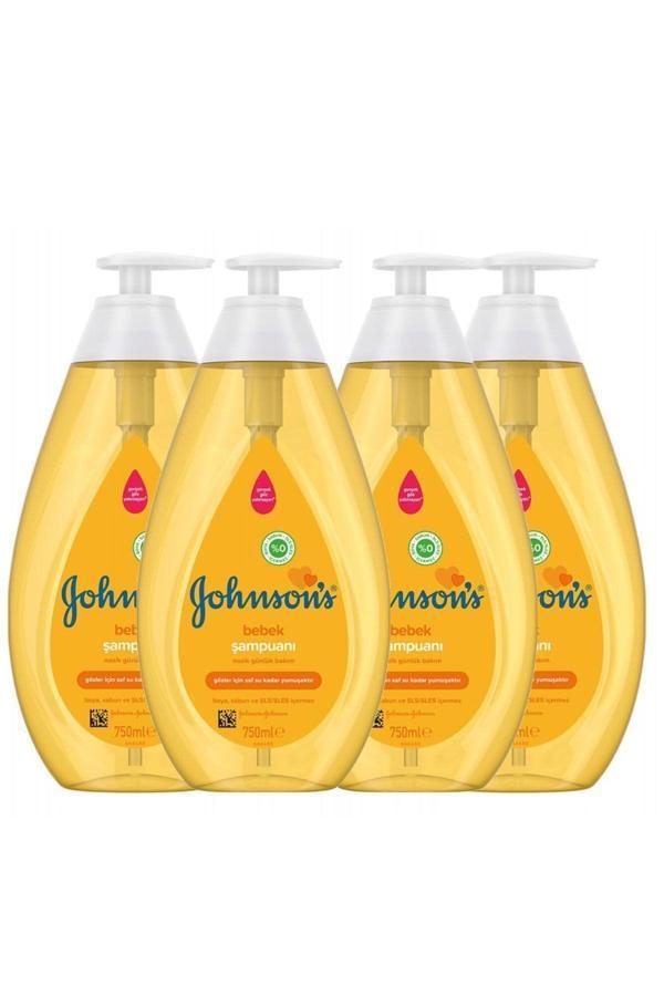 Johnson'S Bebek Şampuanı 750 Ml 4 Lü Paket - Image 1