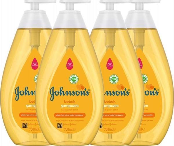 Johnson'S Bebek Şampuanı 750 Ml 4 Lü Paket - Image 1