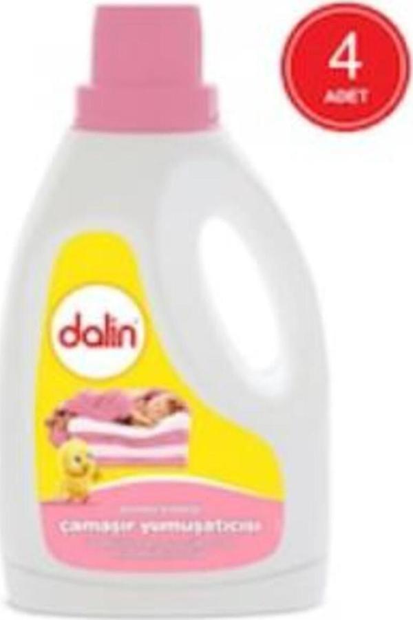 Dalin Dalın Yumuşatıcı 1500 Ml Duş Bahçesi 4'Lü - Image 1