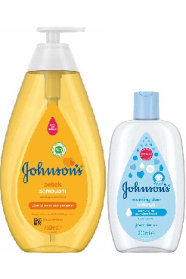 Johnson'S Bebek Şampuanı 750 Ml Ve Morning Dew Kolonya 200 Ml - Image 1
