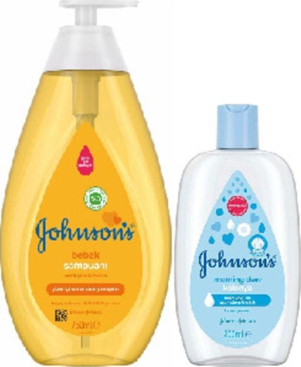 Johnson'S Bebek Şampuanı 750 Ml Ve Morning Dew Kolonya 200 Ml - Image 1