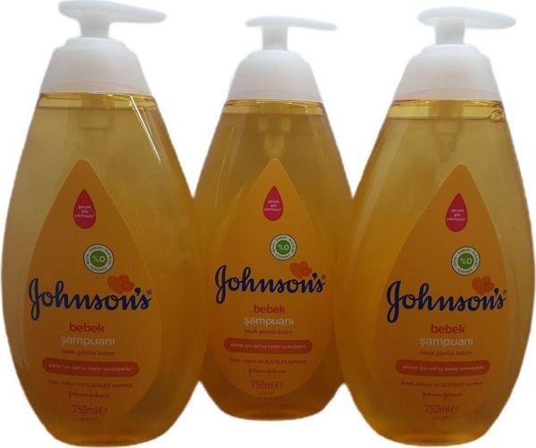 Johnson'S Bebek Şampuanı 750 Ml X 3 Adet - Image 1