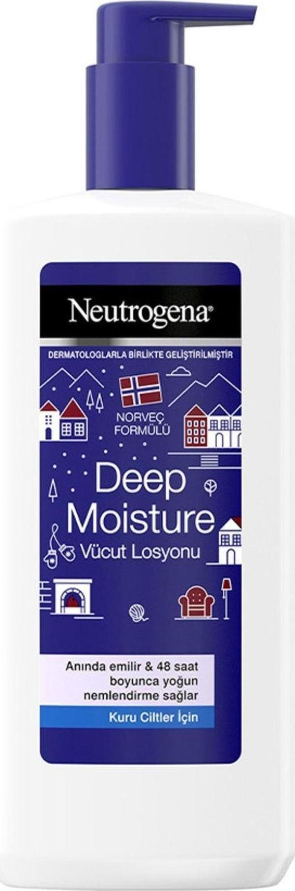 Neutrogena Deep Mois. Parfümlü Vücut Losyonu 400 Ml - Image 1