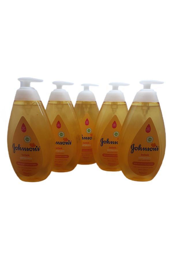 Johnson'S Bebek Şampuanı 750 Ml X 5 Adet - Image 1
