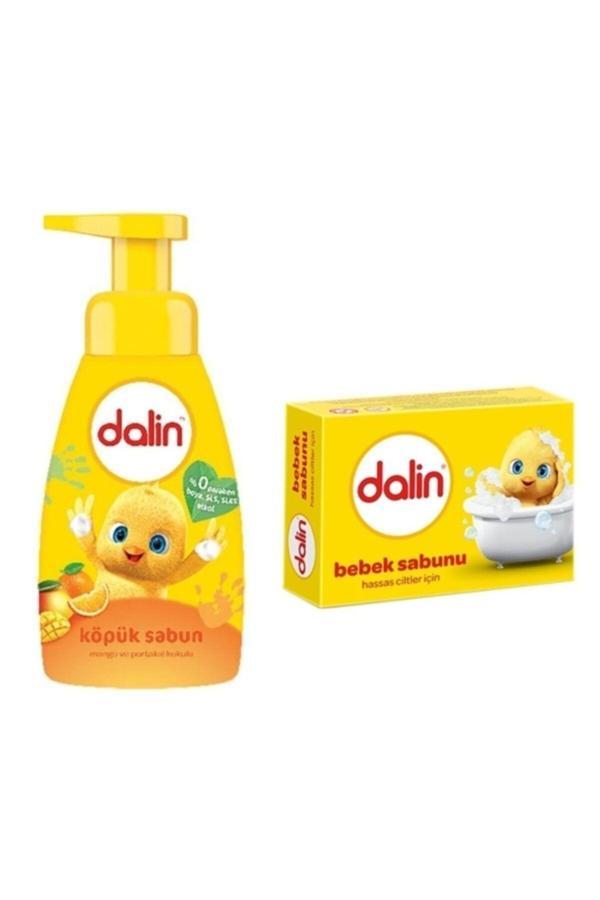 Dalin Köpük Sabun Mango & Portakal 200 Ml + Bebek Sabunu Klasik 100 Gr - Image 1