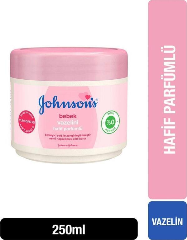 Johnson'S Bebek Vazelini Hafif Parfümlü 250 Gr - Image 1