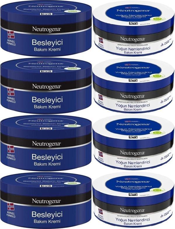 Neutrogena Norveç Formülü Bakım Kremi 200 Ml (Karma 8 Li Set Besleyici Ve Yoğun) - Image 1