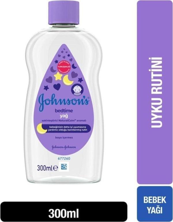 Johnson'S Bedtime Bebek Yağı 300 Ml - Image 1
