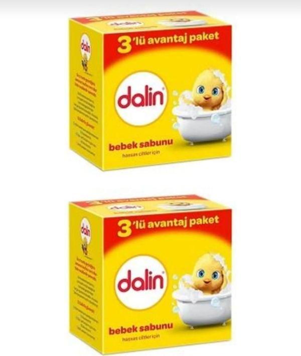 Dalin Bebek Sabunu 100 Gr ( 3 Lü Avantaj Paket )X 2 Paket - Image 1