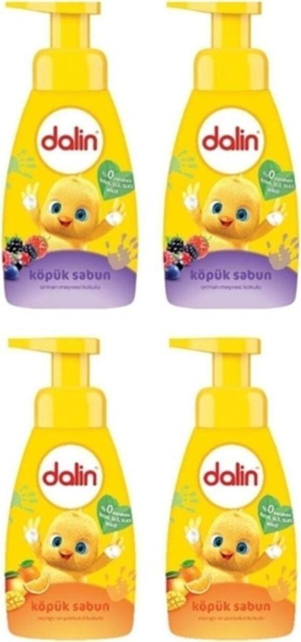 Dalin Köpük Sabun Mango (2'Li) + Orman Meyveli (2'Li) - Image 1