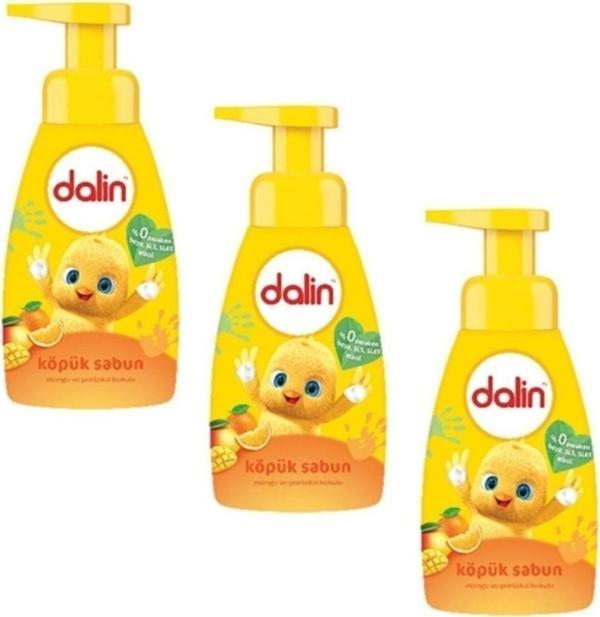Dalin Köpük Sabun Mango Ve Portakal 200 Ml 3'Lü - Image 1
