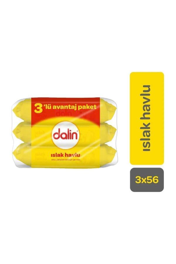 Dalin Bebek Islak Havlu 3X56'Lı ( 1 Adet ) - Image 1