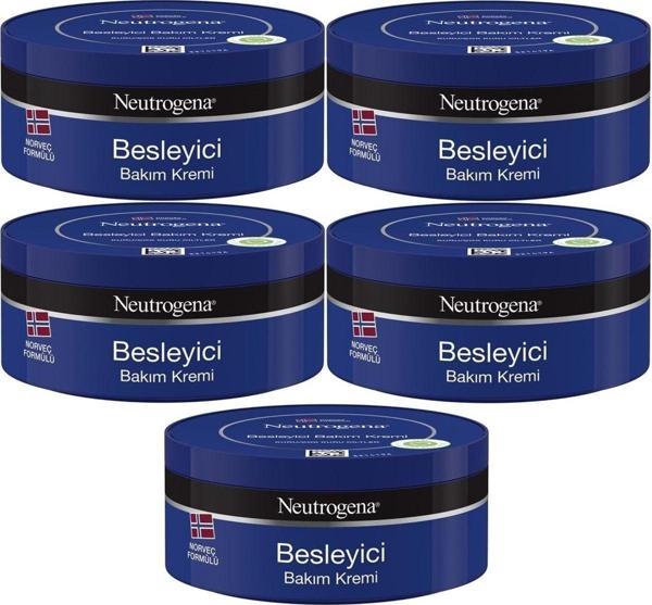 Neutrogena Norveç Formülü Besleyici Bakım Kremi 200Ml (5 Li Set) - Image 1