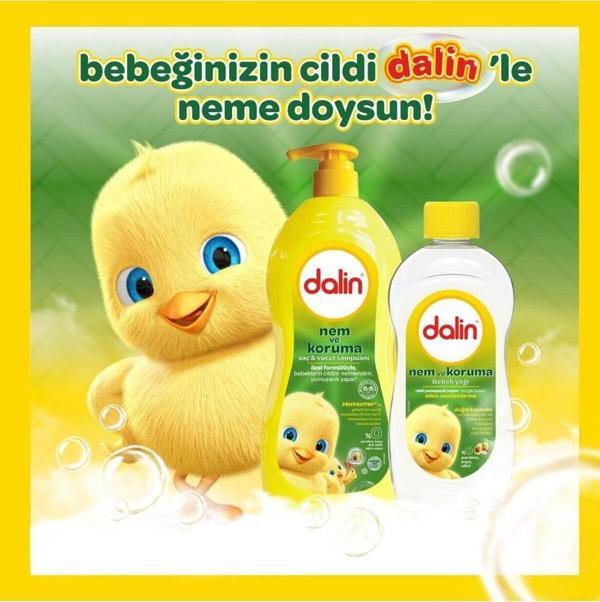 Dalin Nem Ve Koruma Bebek Şampuanı 700Ml, Bebek Yağı - Image 1