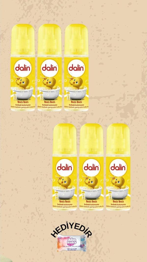 Dalin Bebek Kolonyasbıcı Bıcı 150 Ml X 6 Adet - Image 1