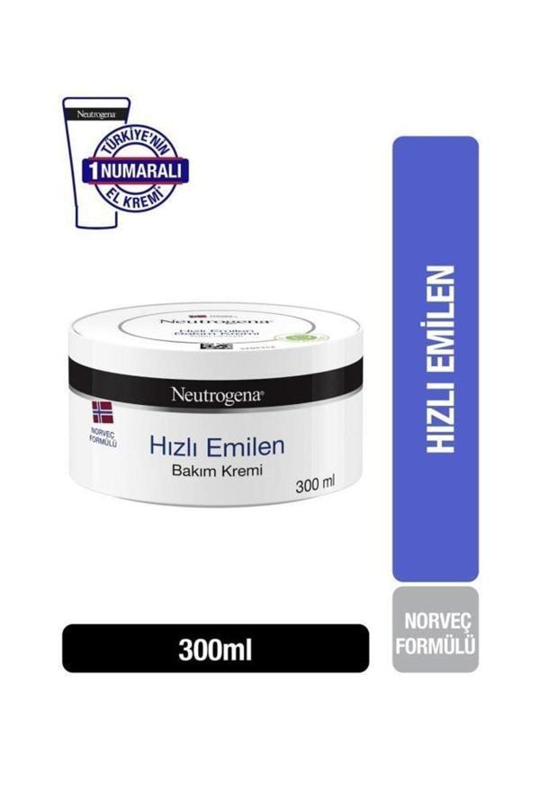 Neutrogena Norveç Formülü Hızlı Emilen Bakım Kremi 300 Ml - Lwsnorveç - Image 1