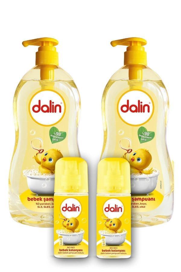 Dalin Şampuan Klasik 500 Ml 2 Adet + Bebek Kolonyası Bıcı Bıcı X2 Adet - Image 1