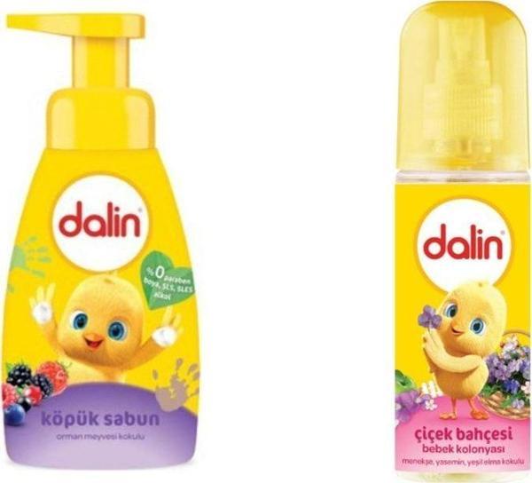 Dalin Köpük Sabun Orman Meyveli 200Ml Çiçek Bahçesi Bebek Kolonyası 150Ml - Image 1