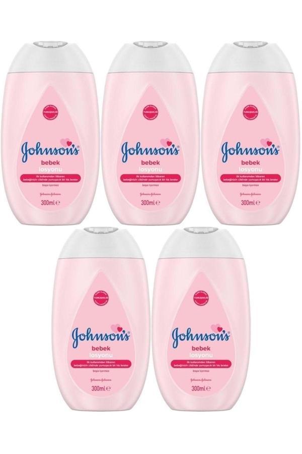 Johnson'S Johnsons Baby Bebek Losyon 300Ml (5 Li Set) - Image 1