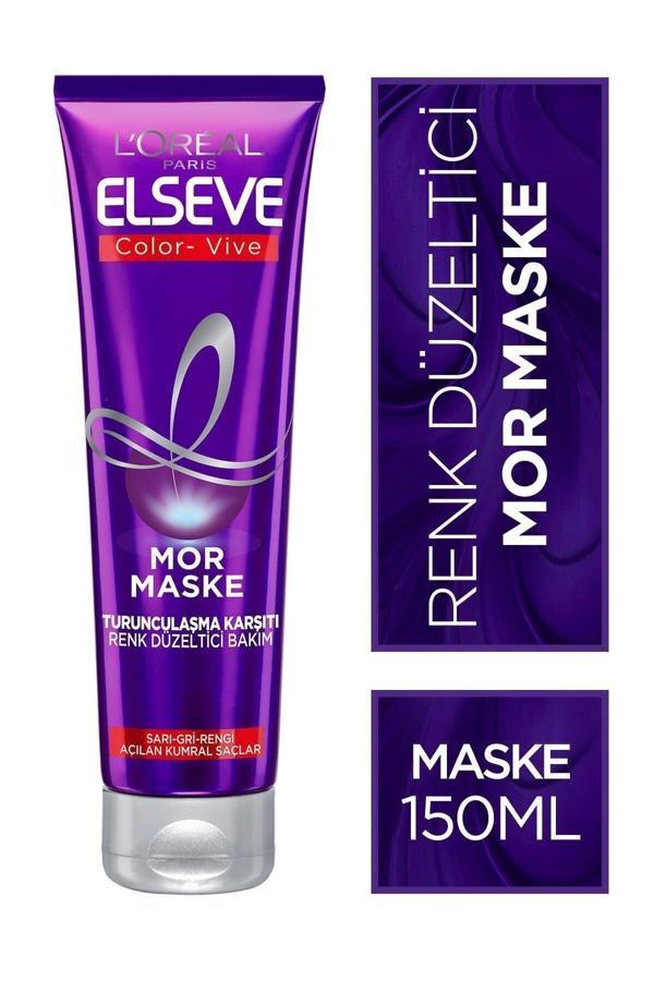 Elseve Color-Vive Purple Mask Silver Purple Mask 150 Ml N.Beauty201 - Image 1