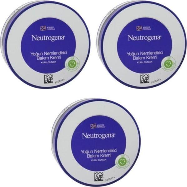Neutrogena Norveç Formülü Yoğun Nemlendirici Bakım Kremi 200 Ml X 3 Adet - Image 1