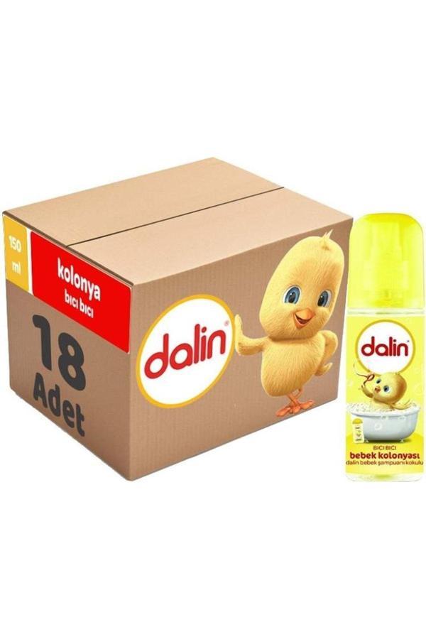Dalin Bebek Kolonyası 150Ml (Bıcı Bıcı Kokusu) Klasik 18 Li Set - Image 1