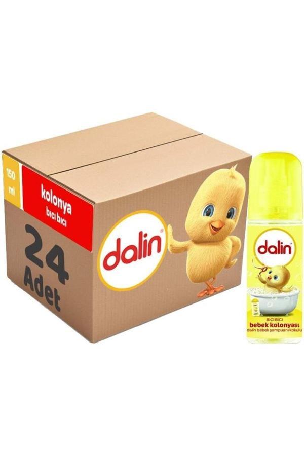 Dalin Bebek Kolonyası 150Ml (Bıcı Bıcı Kokusu) Klasik 24 Lü Set - Image 1