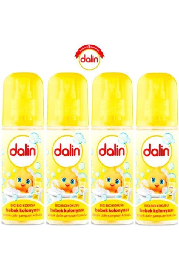 Dalin Bebek Kolonyası 150Ml (Bıcı Bıcı Kokusu) Klasik 4 Lü Set - Image 1