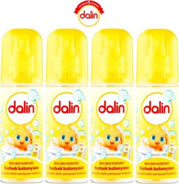 Dalin Bebek Kolonyası 150Ml (Bıcı Bıcı Kokusu) Klasik 4 Lü Set - Image 1