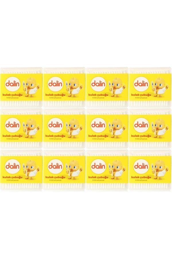 Dalin Kulak Çubuğu 100 Adet (12 Li Set) - Image 1