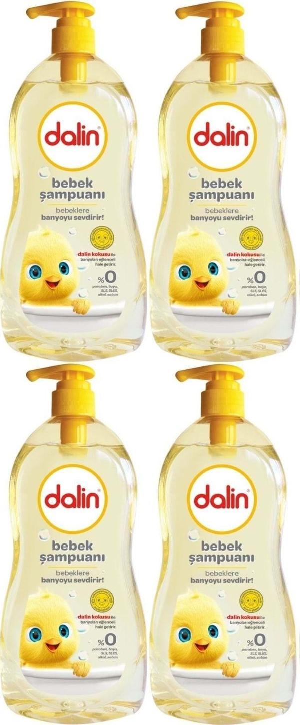 Dalin Bebek Şampuanı 500Ml Klasik Pompalı (4 Lü Set) - Image 1