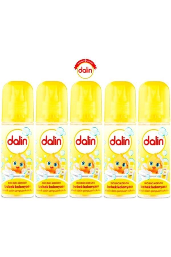 Dalin Bebek Kolonyası 150Ml (Bıcı Bıcı Kokusu) Klasik 5 Li Set - Image 1