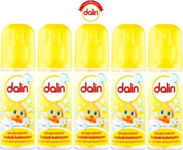Dalin Bebek Kolonyası 150Ml (Bıcı Bıcı Kokusu) Klasik 5 Li Set - Image 1