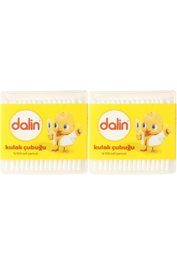 Dalin Kulak Çubuğu 100 Adet (2 Li Set) - Image 1