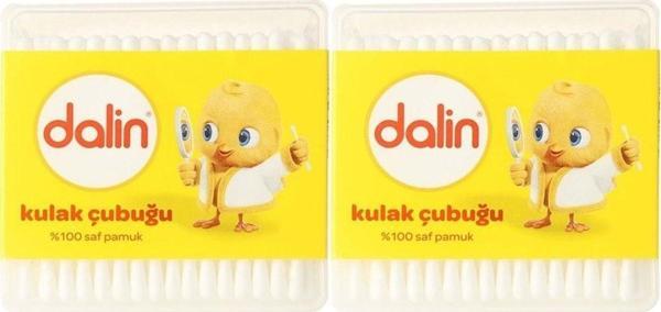 Dalin Kulak Çubuğu 100 Adet (2 Li Set) - Image 1